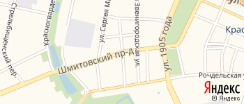 улица Анны Северьяновой на Яндекс карте