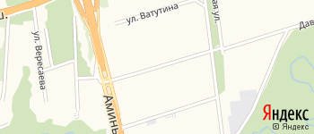 улица Артамонова на Яндекс карте