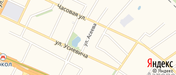 улица Асеева на Яндекс карте