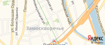 улица Бахрушина на Яндекс карте