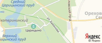улица Баженова на Яндекс карте