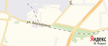 улица Берзарина на Яндекс карте