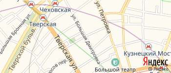 улица Большая Дмитровка на Яндекс карте
