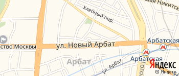 улица Большая Молчановка на Яндекс карте