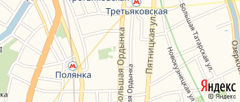улица Большая Ордынка на Яндекс карте