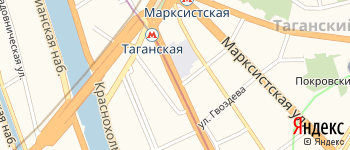 улица Большие Каменщики на Яндекс карте