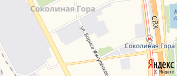улица Бориса Жигулёнкова на Яндекс карте