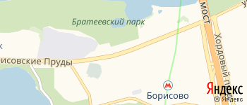 улица Борисовские Пруды на Яндекс карте