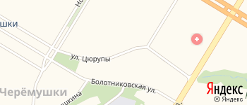 улица Цюрупы на Яндекс карте