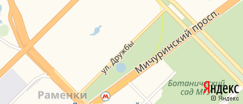 улица Дружбы на Яндекс карте