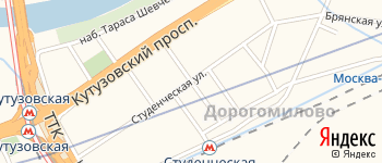 улица Дунаевского на Яндекс карте