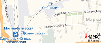 улица Двинцев на Яндекс карте