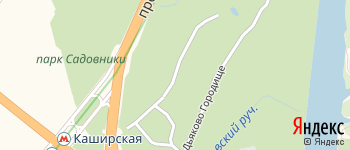улица Дьяково Городище 2-я на Яндекс карте