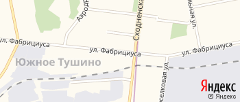 улица Фабрициуса на Яндекс карте
