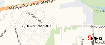 улица Фёдорова на Яндекс карте