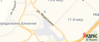 улица Федосьино на Яндекс карте