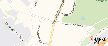 улица Генерала Белобородова на Яндекс карте