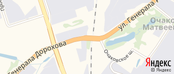 улица Генерала Дорохова на Яндекс карте