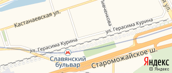 улица Герасима Курина на Яндекс карте