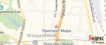улица Гиляровского на Яндекс карте