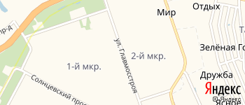 улица Главмосстроя на Яндекс карте