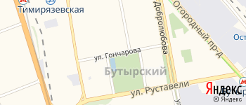 улица Гончарова на Яндекс карте
