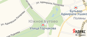 улица Горчакова на Яндекс карте