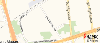 улица Говорова на Яндекс карте
