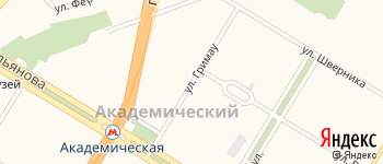 улица Гримау на Яндекс карте