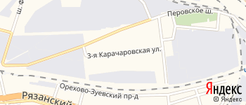 улица Карачаровская 3-я на Яндекс карте
