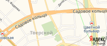 улица Каретный Ряд на Яндекс карте