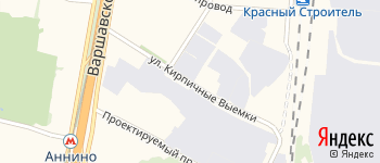 улица Кирпичные Выемки на Яндекс карте