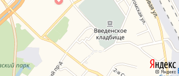 улица Княжнина на Яндекс карте