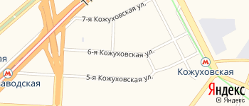 улица Кожуховская 6-я на Яндекс карте
