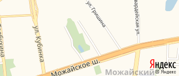 улица Кутузова на Яндекс карте