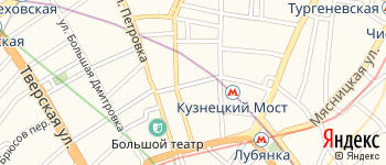 улица Кузнецкий Мост на Яндекс карте