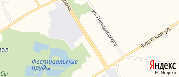 улица Лавочкина на Яндекс карте