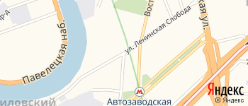 улица Ленинская Слобода на Яндекс карте