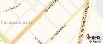 улица Ляпунова на Яндекс карте