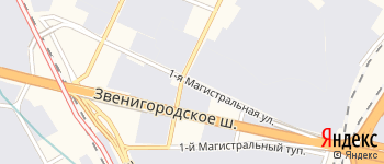 улица Магистральная 1-я на Яндекс карте