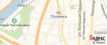 улица Малая Полянка на Яндекс карте
