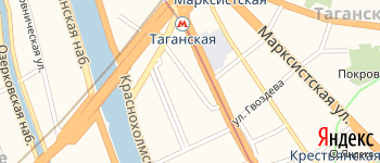 улица Малые Каменщики на Яндекс карте
