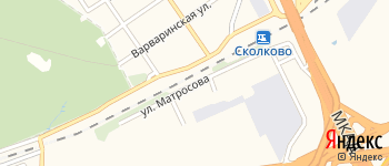 улица Матросова на Яндекс карте