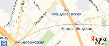 улица Миусская 1-я на Яндекс карте