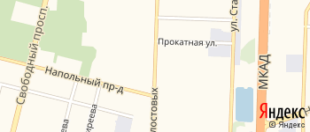 улица Молостовых на Яндекс карте