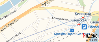 улица Можайский Вал на Яндекс карте