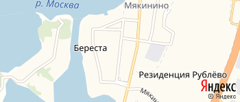 улица Мякининская 1-я на Яндекс карте