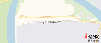 улица Мясищева на Яндекс карте