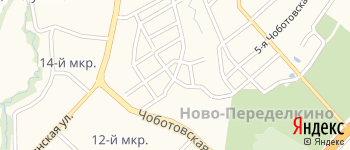 улица Новые Сады 6-я на Яндекс карте