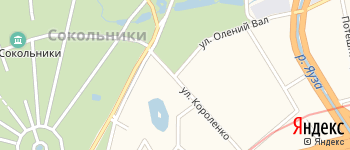 улица Олений Вал на Яндекс карте